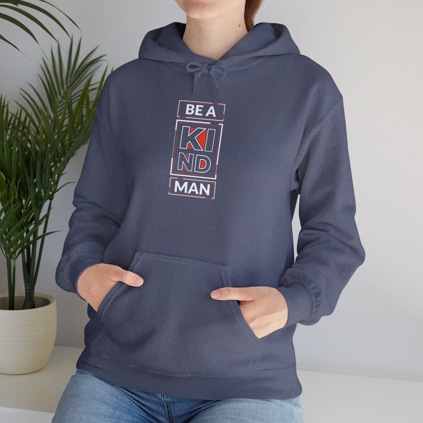 Kind Human  Unisex Heavy Blend™ Hooded Sweatshirt