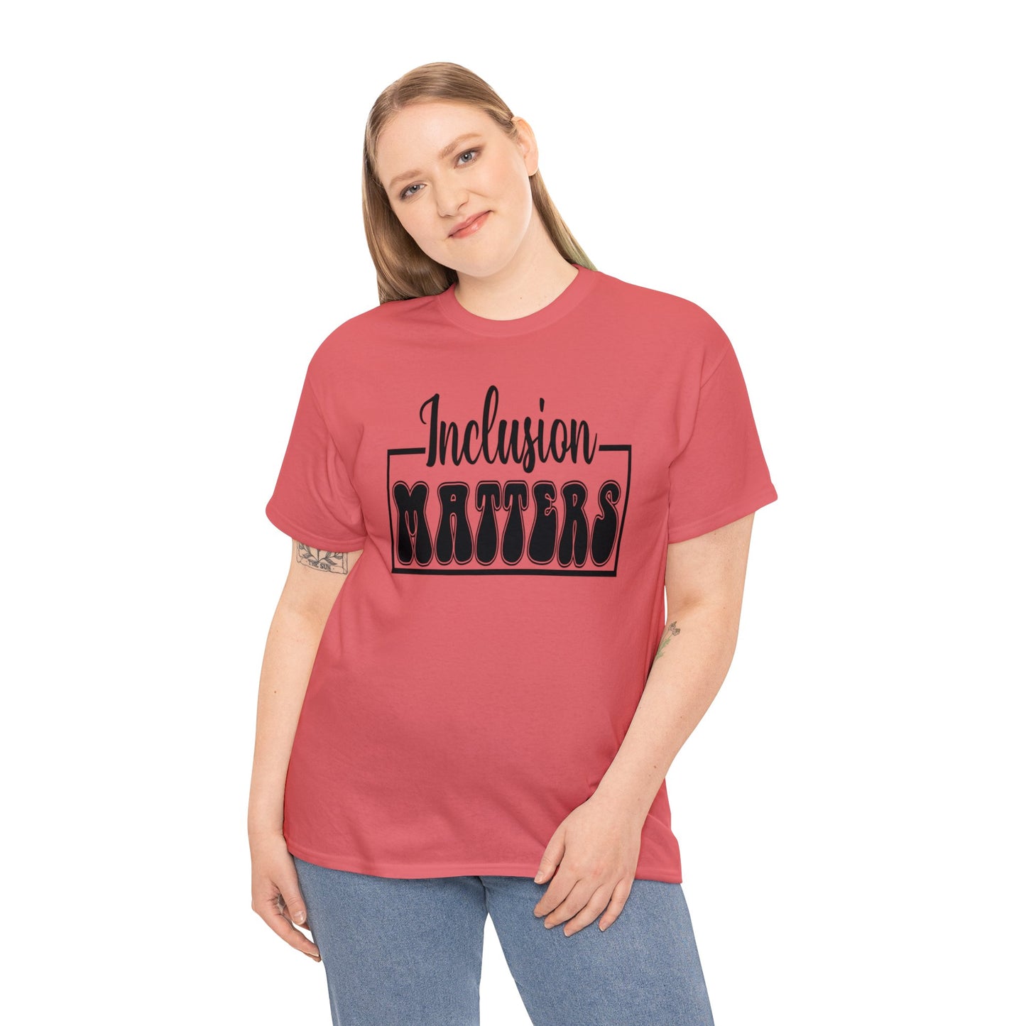 Inclusion Matters Unisex Heavy Cotton Tee