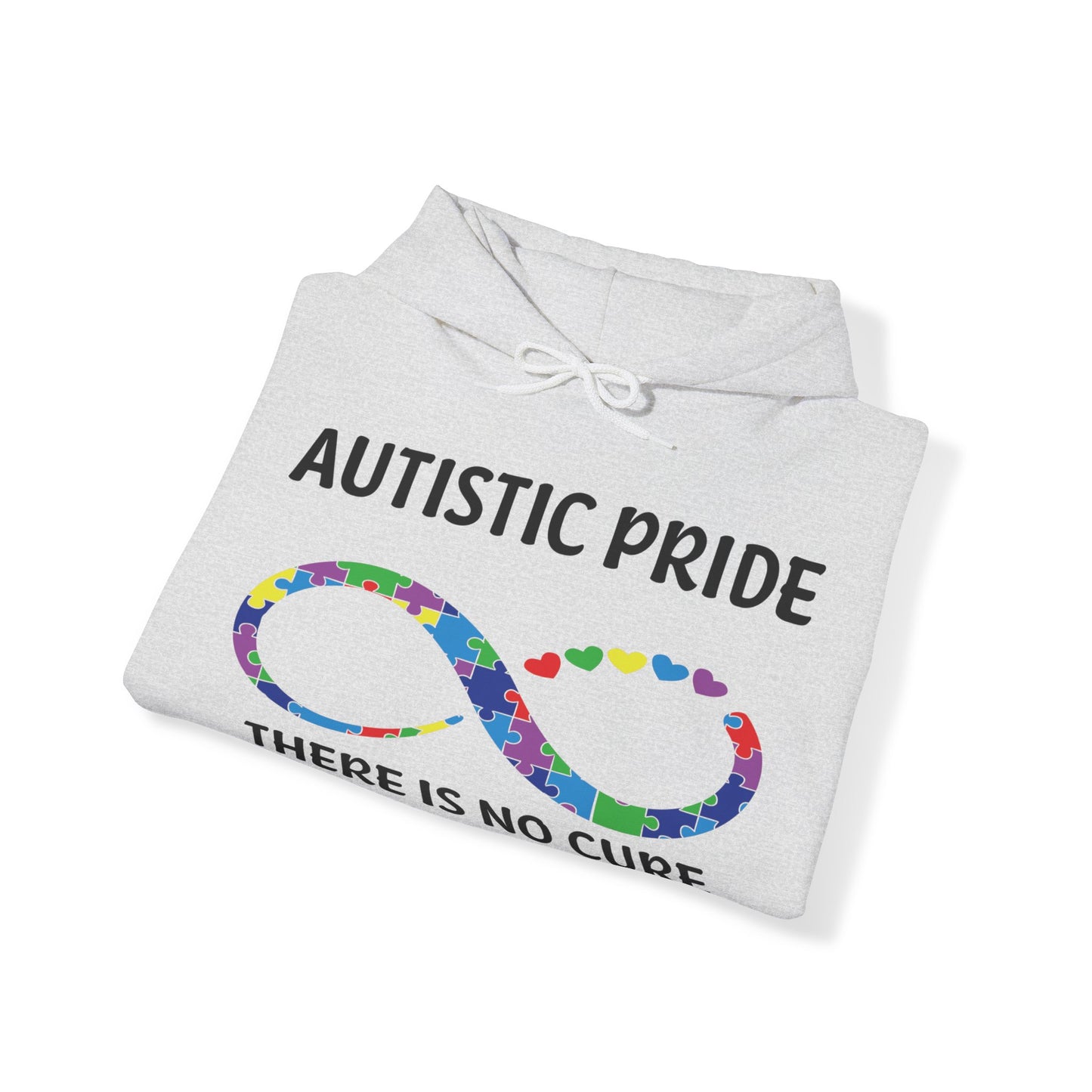 Autistic Pride (Double Sleeve Design) Unisex Heavy Blend™ Hooded Sweatshirt