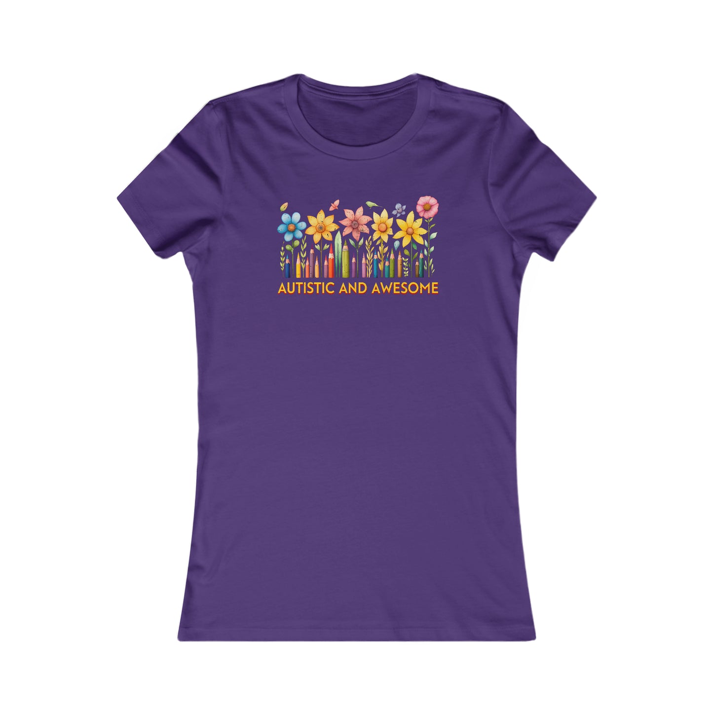 Autistic and Awesome Women's Favorite Tee