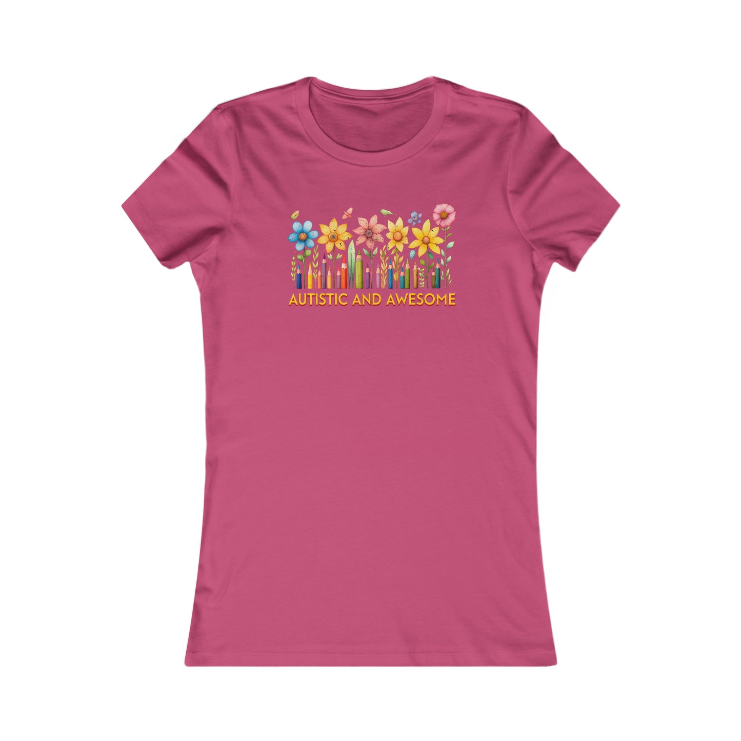 Autistic and Awesome Women's Favorite Tee