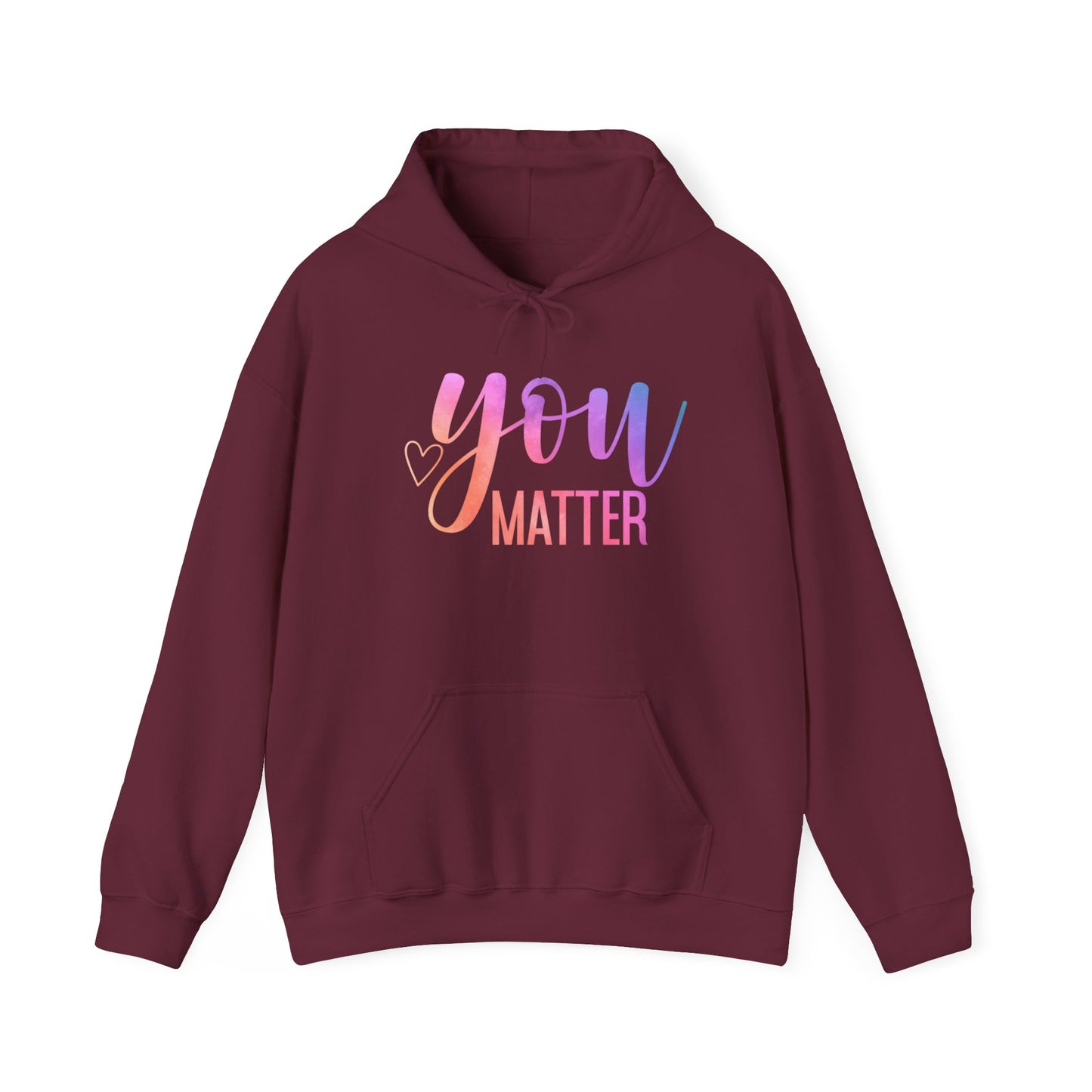 You Matter Unisex Heavy Blend™ Hooded Sweatshirt