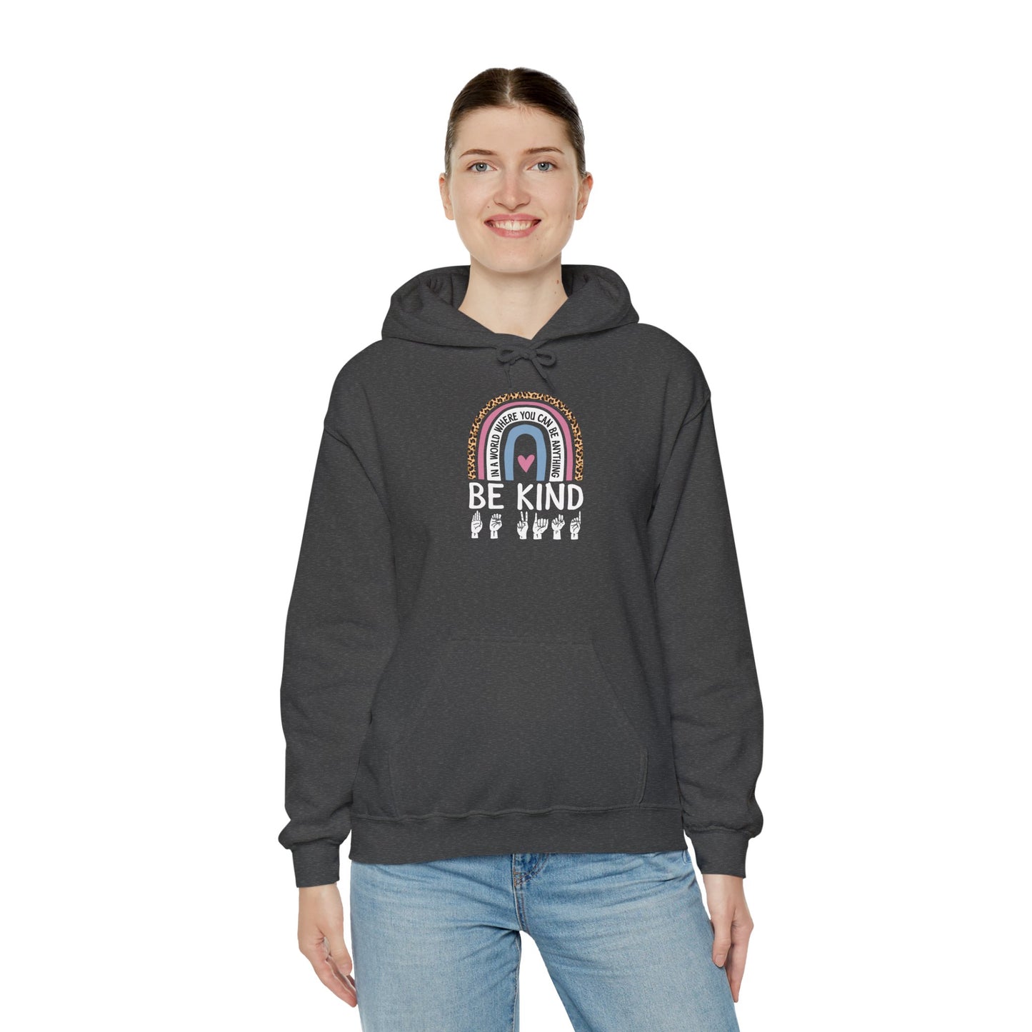 Be Kind Unisex Heavy Blend™ Hooded Sweatshirt