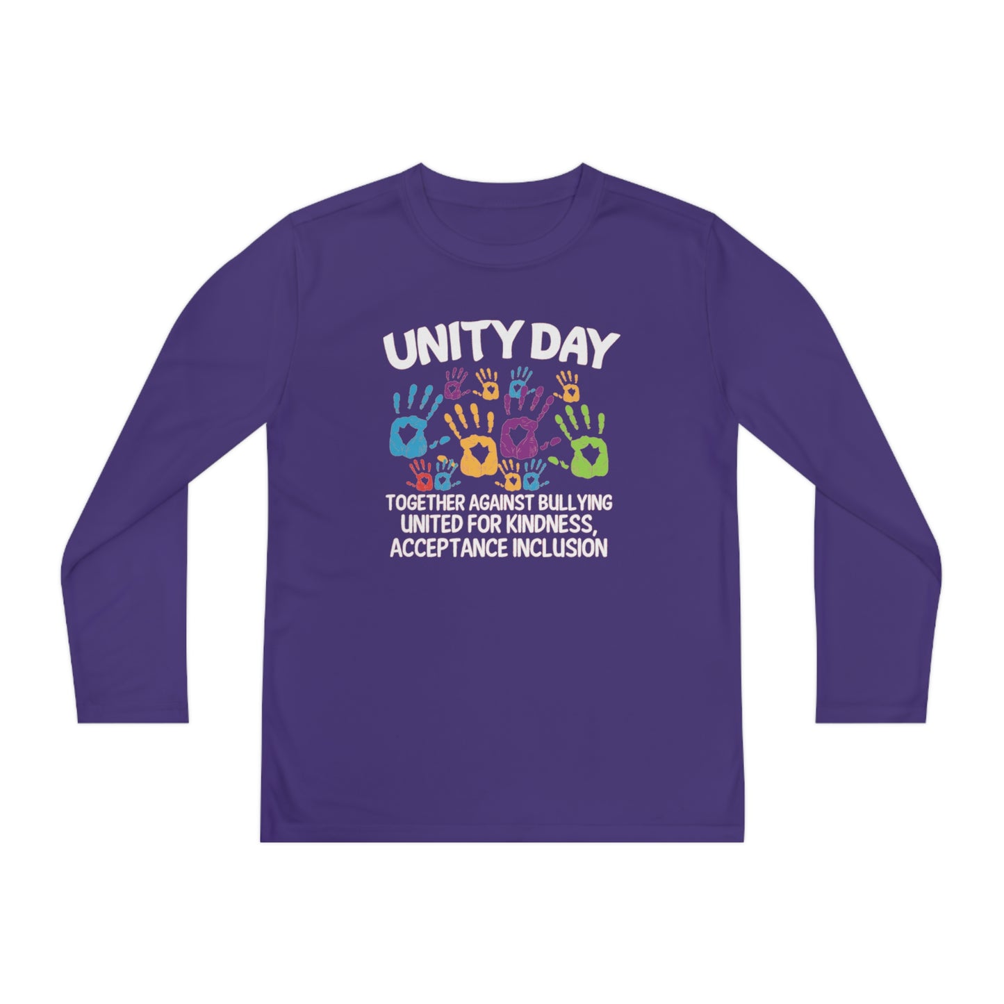 Unity Day Youth Long Sleeve Competitor Tee