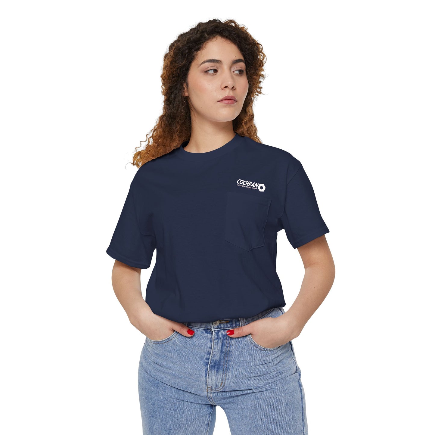 Cochran Auto 1 Unisex Heavy Cotton Pocket Tee