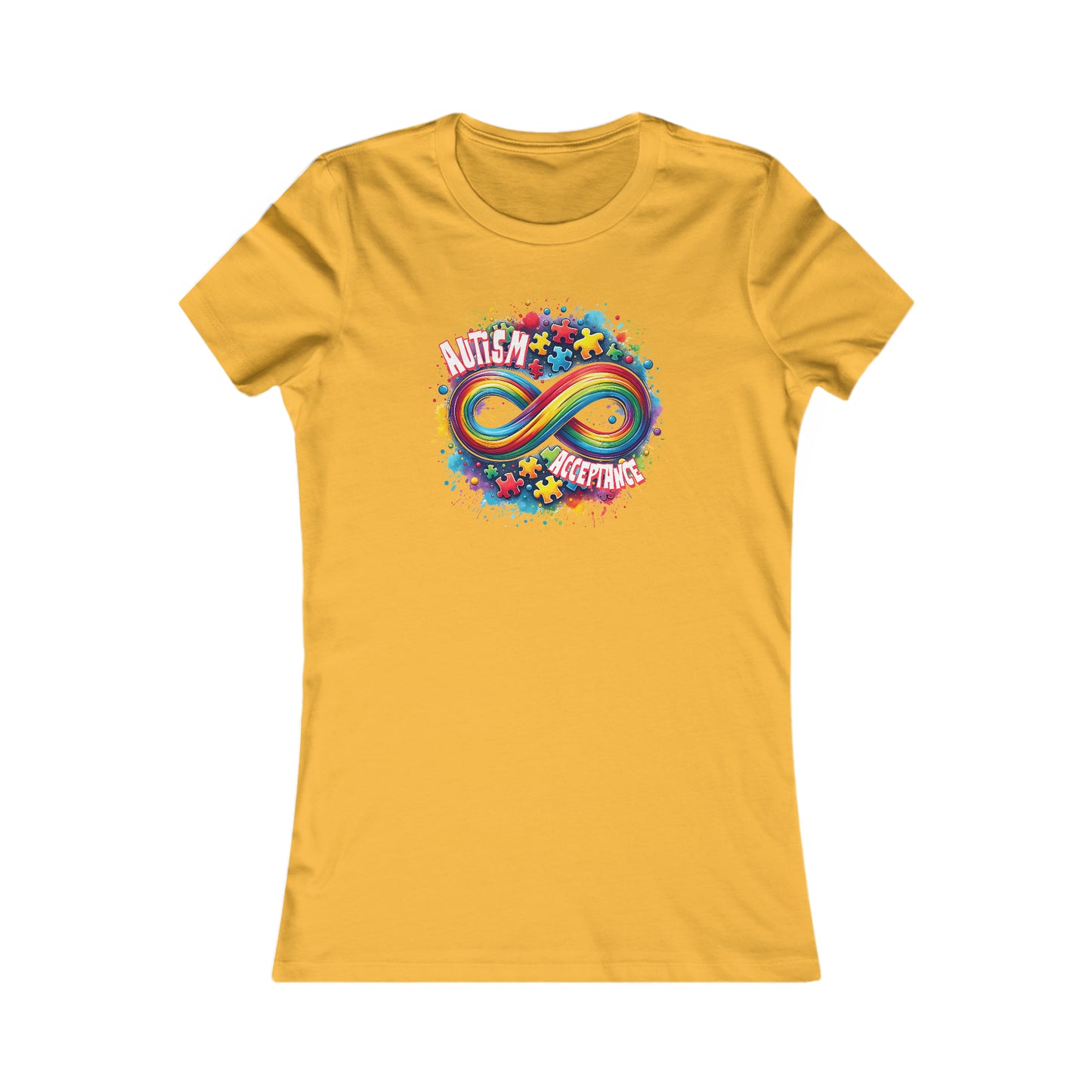 Autism Acceptance Women's Favorite Tee