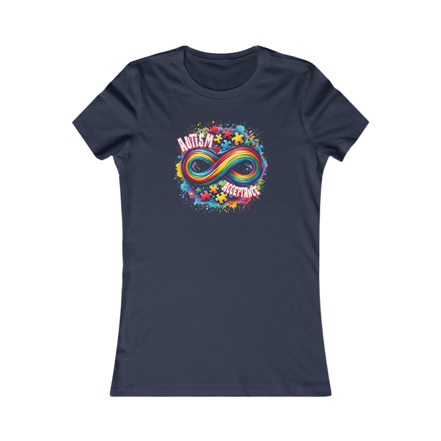 Autism Acceptance Women's Favorite Tee