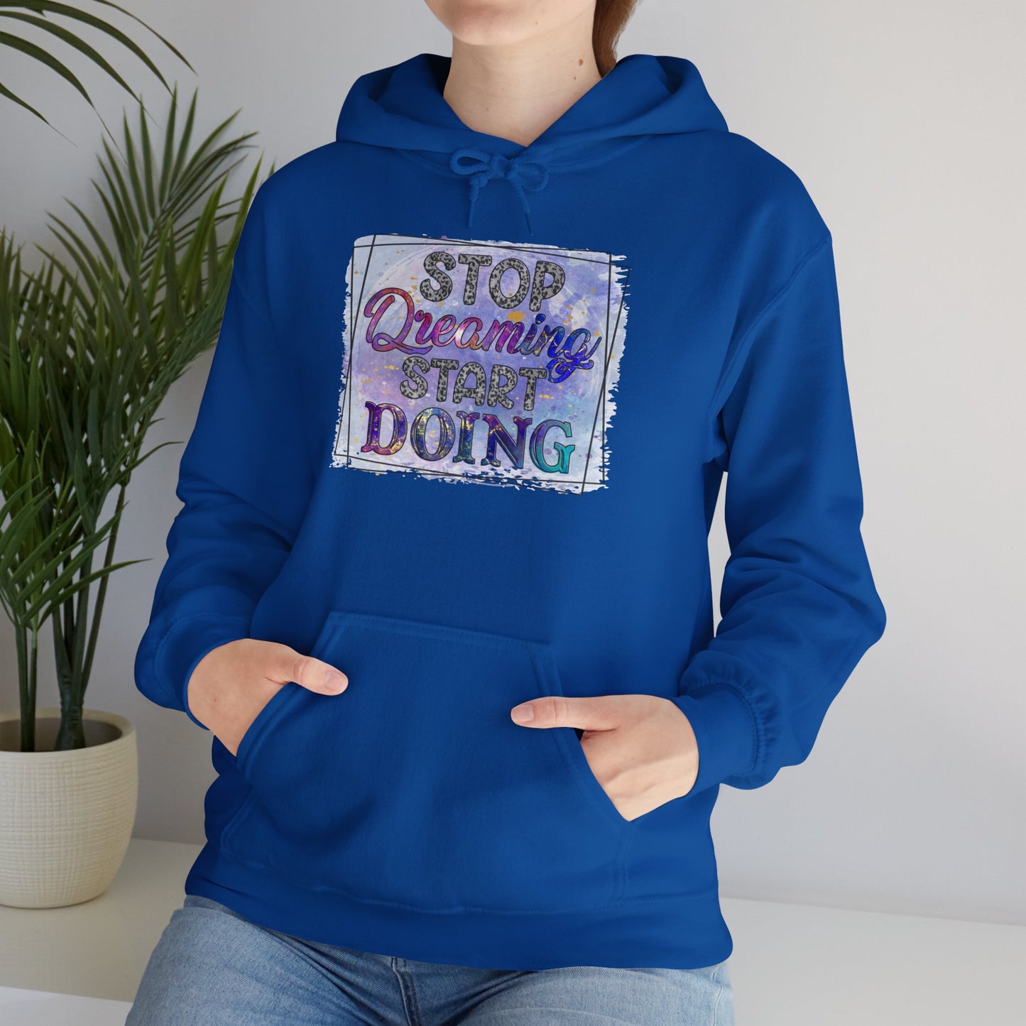 Stop Dreaming Unisex Heavy Blend™ Hooded Sweatshirt