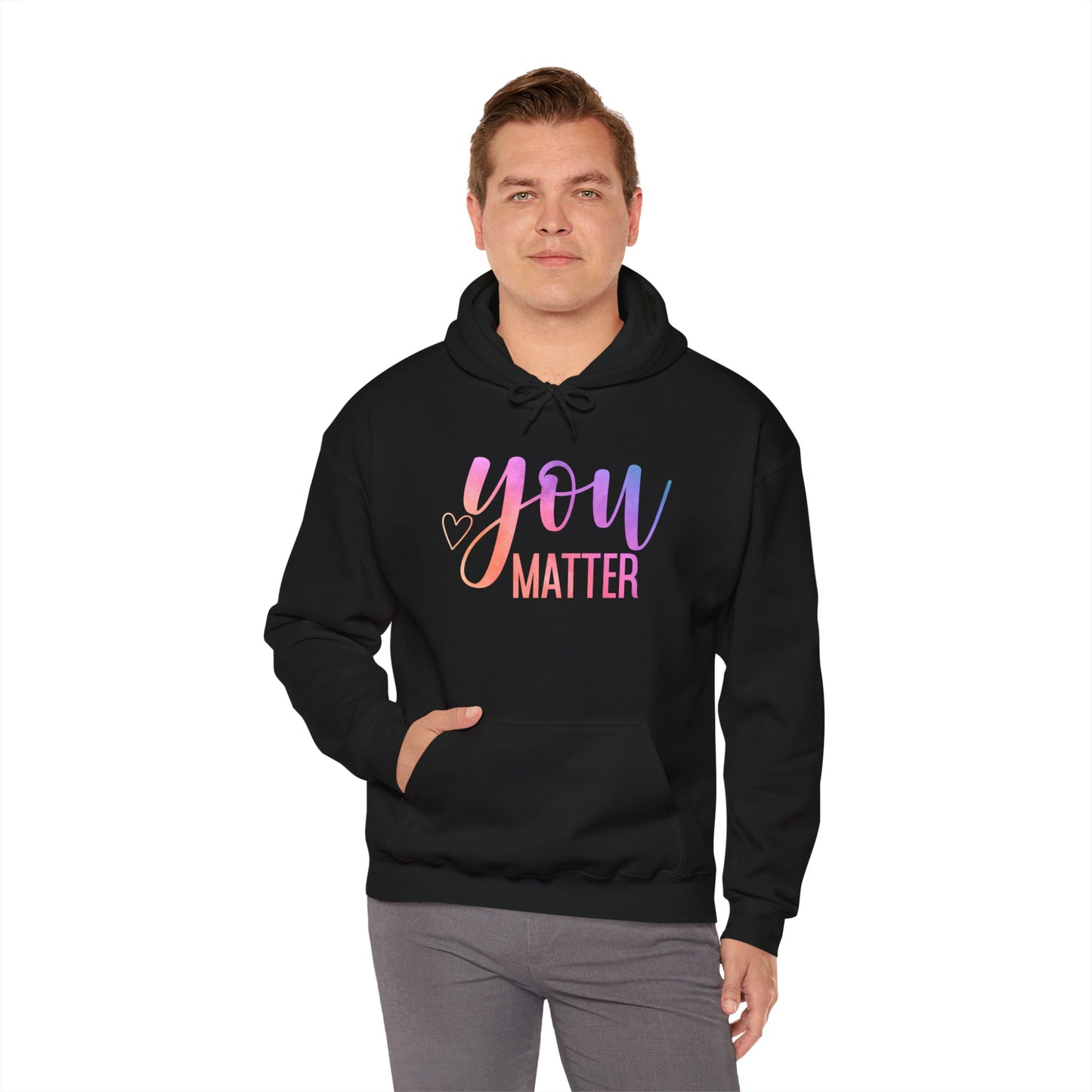 You Matter Unisex Heavy Blend™ Hooded Sweatshirt