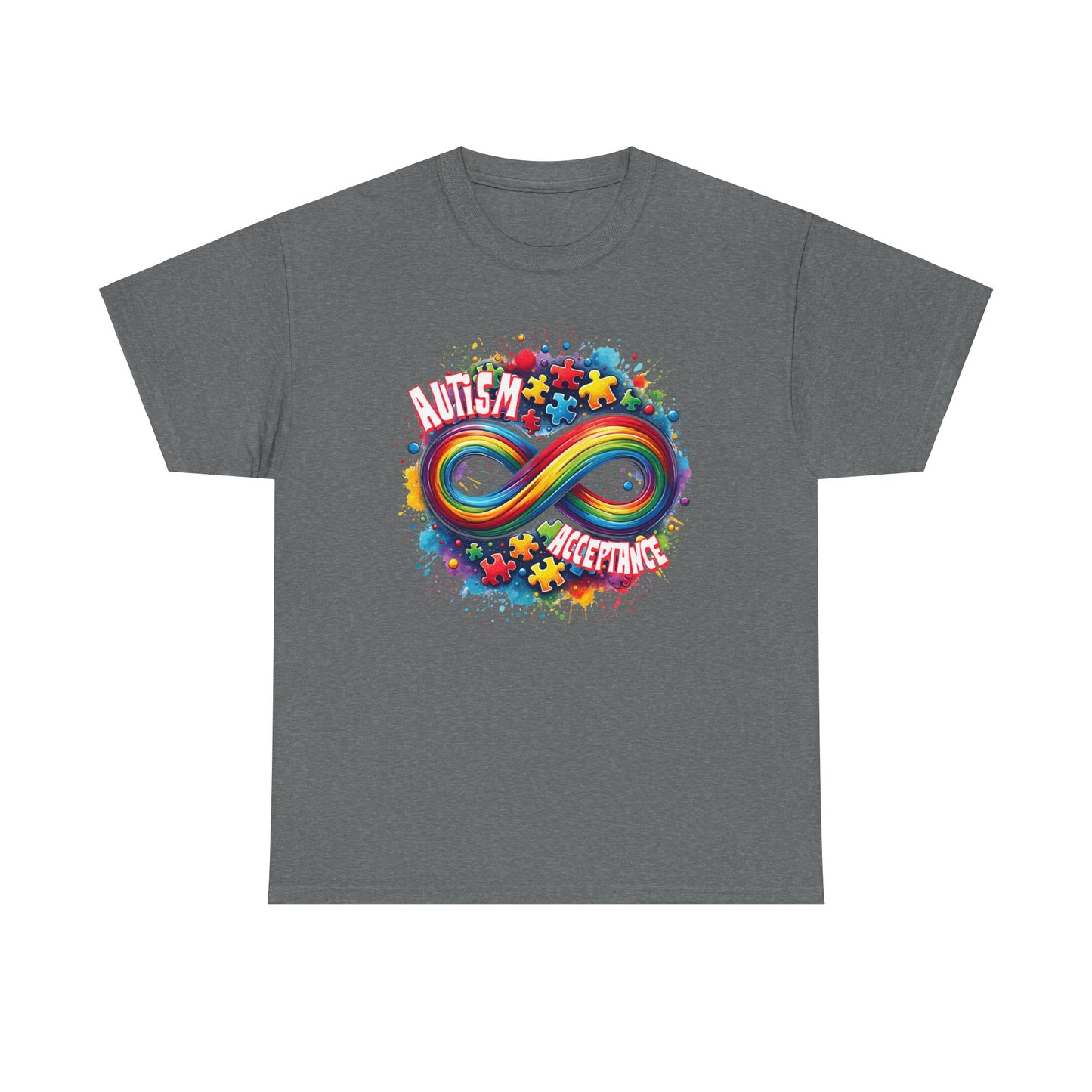 Autism Acceptance Unisex Heavy Cotton Tee