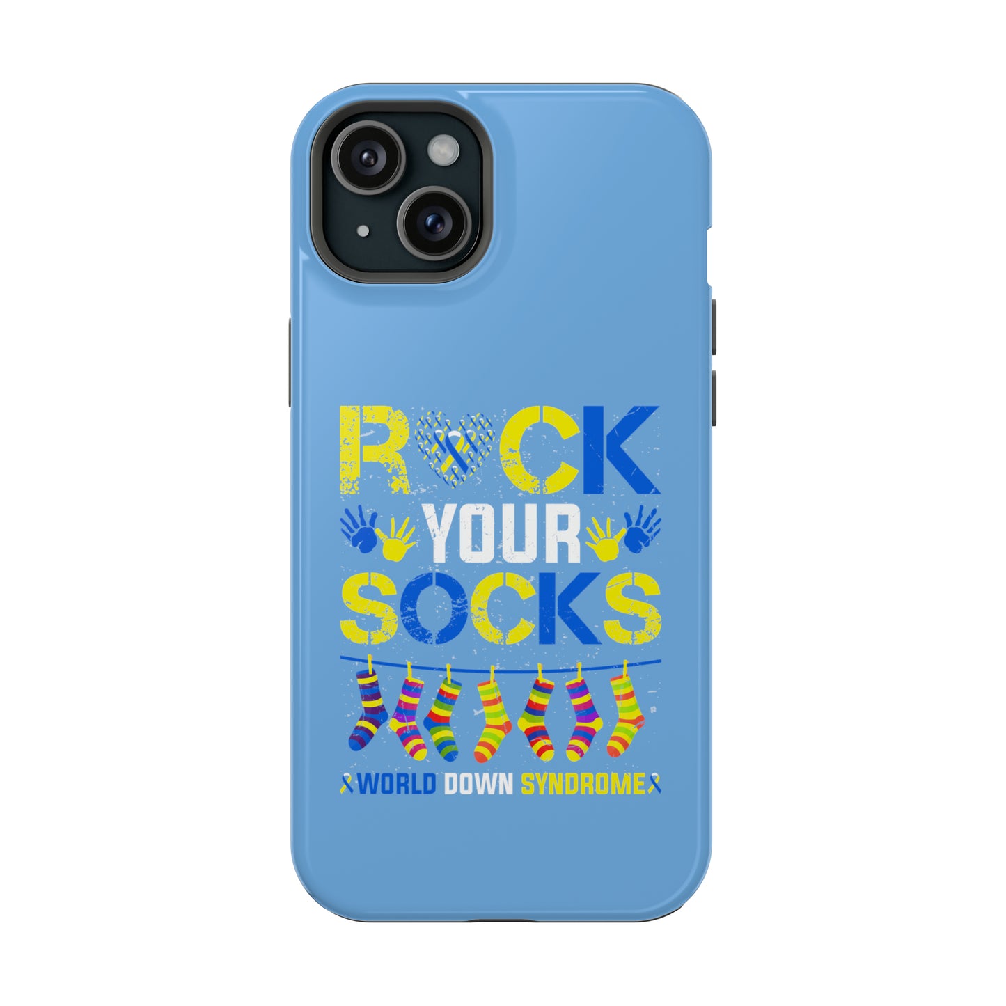 Rock your Socks Down Syndrome MagSafe Tough Cases